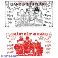 Vector tranh vẽ phúc lộc thọ