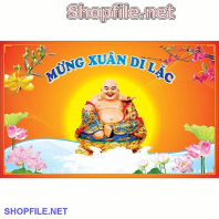 Vector phật di lạc