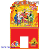 Vector phúc lộc thọ trong lịch treo tường