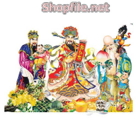 Vector 3 ông phúc lộc thọ