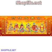 Vector tấm vãi hình phúc lộc thọ đẹp