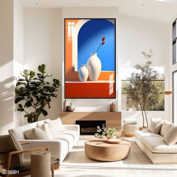 Mẫu tranh bình hoa mới nhất trang trí phòng khách, phòng ăn