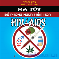 Pano cổ động sự nguy hiểm từ ma túy