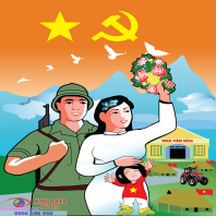 Tranh cổ động tuyên truyền kế hoạch hóa gia đình