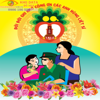 Tranh cổ động nhân ngày thương binh liệt sĩ