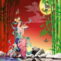 PSD Chị Hằng cung trăng trung thu