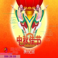 Chị Hằng nga rước đèn trăng rằm