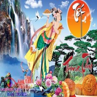 Chị Hằng nga rước đèn trăng rằm