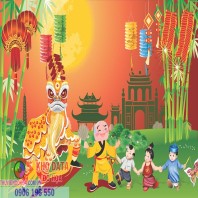 Vector trăng rằm trung thu