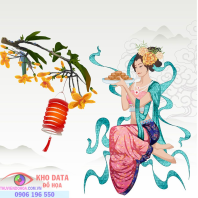 Phông background chủ đề tết trung thu