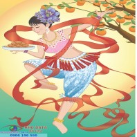 Psd vector rước đèn trung thu