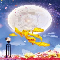 Psd chị hằng nga đón trung thu