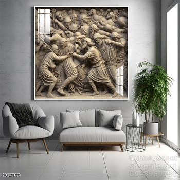 File tranh công giáo decor trang trí tường phòng thờ