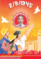 Tranh cổ động lễ kỉ niệm mồng 2 tháng 9