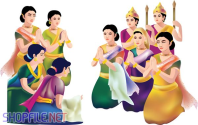 Vector banner lễ phật đản