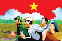 Vector Tranh cổ động