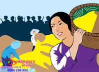 Vector Tranh cổ động tuyên truyền