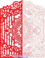 Vector  Dxf CNC cổng