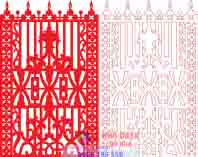 tải file Dxf CNC Plasma cửa cổng