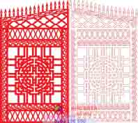 tải file Dxf CNC Plasma cửa cổng