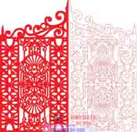 tải file Dxf CNC Plasma cửa cổng