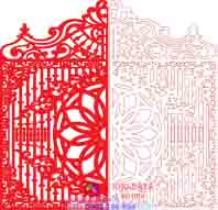 Vector  Dxf CNC cổng