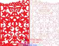 Vector  Dxf CNC cổng