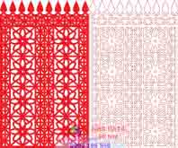 File Ai, cdr CNC cửa cổng