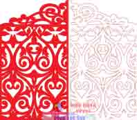 File Ai, cdr CNC cửa cổng