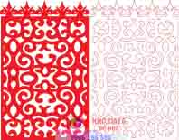 Vector  Dxf CNC cổng