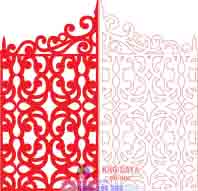 File CNC dxf Plasma cửa cổng