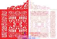 Vector  Dxf CNC cổng