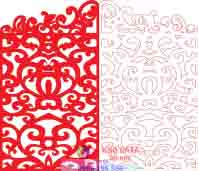 File CNC dxf Plasma cửa cổng