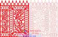 File vector cửa cổng CNC