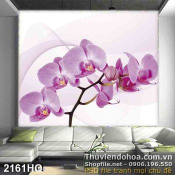 Tranh hoa hiện đại treo tường