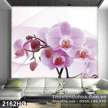 Tranh hoa lá trang trí đẹp độc đáo