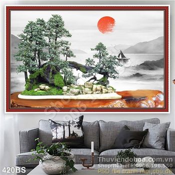 Chậu bonsai  3d in gạch độc đáo