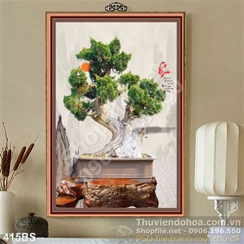 Chậu bonsai ấn tượng đẹp