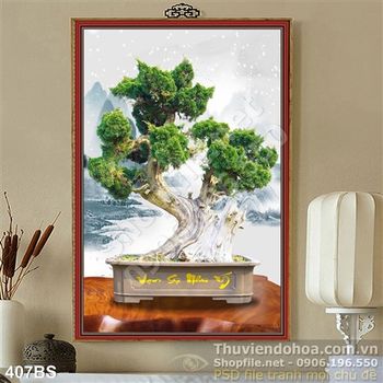 Chậu bonsai nghệ thuật vạn sự như ý