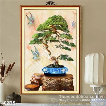Chậu bonsai kiểu dáng ấn tượng