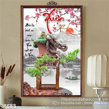 Chậu bonsai đón xuân 2020 đẹp lạ