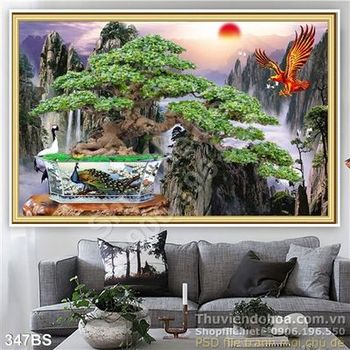 Chậu bonsai nhiều tuổi và con đại bàn