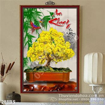 Chậu bonsai hoa mai an khang thịnh vượng 2020