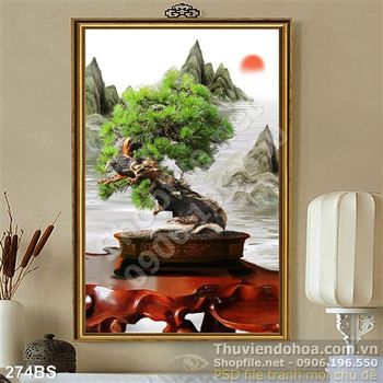 Chậu bonsai cây thông mini đẹp ấn tượng