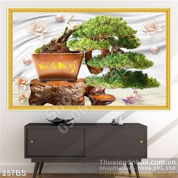 Chậu bonsai vạn sự như ý độc đáo
