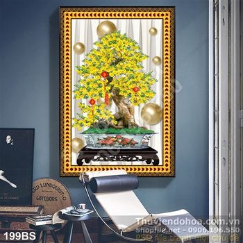 Chậu bonsai hoa mai trưng ngày tết đẹp