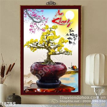 Chậu bonsai cây mai năm mới an khang 2020