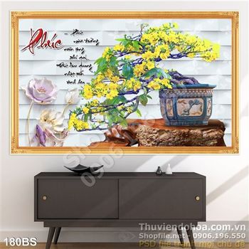 Chậu bonsai chữ phúc năm mới 2020