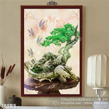 Chậu bonsai gốc gỗ độc lạ đẹp