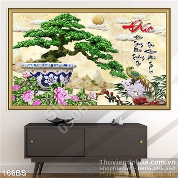 Chậu bonsai in gạch nghệ thuật 2020